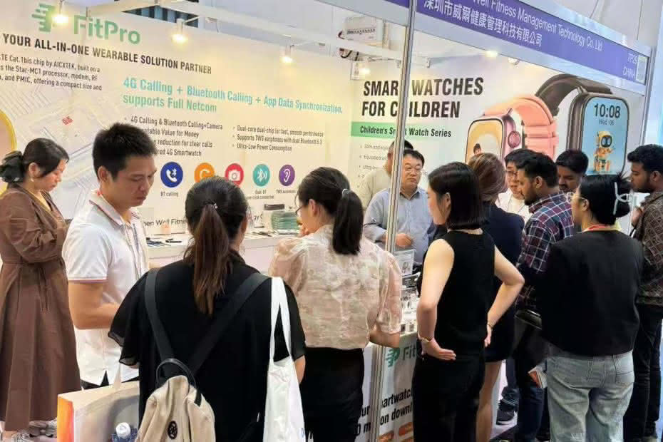 威尔亮相香港环球移动电子展，共同探索智能穿戴新篇章